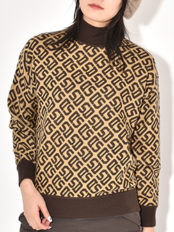 サンディ　25年秋冬新作　SDジャガードニット　253-121-15