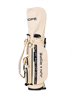 ジュン&ロペ　25年秋冬新作　ロゴテープキャディバッグ　ERX35100