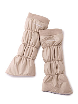 ジュン&ロペ　25年秋冬新作　中わたレッグウォーマー/撥水・防風　ERR65010