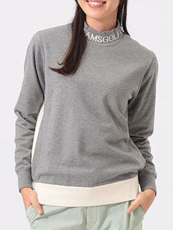 ビームスゴルフ　25年秋冬新作　エアシャット 衿ロゴプルオーバー　83-15-0118-647