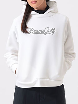 ビームスゴルフ　25年秋冬新作　キルトフードパーカー　83-13-0112-803