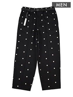 キャプテンズヘルムゴルフ　25年秋冬新作　総ロゴパンツ(メンズ)　CHG25-AW-P05