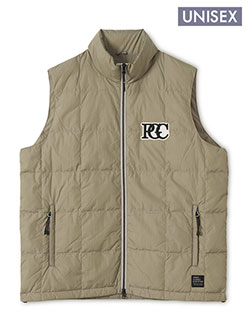 パシフィックゴルフクラブ　25FW　TAION×PGCダウンベストTAION-002WZSC-PGC