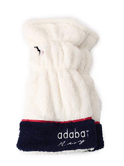 アダバット　25年秋冬新作　【ADABAT NAVY】フリースレッグウォーマー　C86-04191