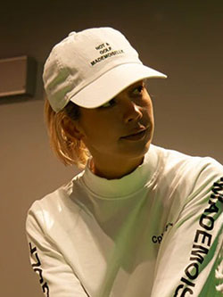 キャプテンズヘルムゴルフ　26年春夏新作　マドモアゼル キャップ　CHG26-SS-WC01