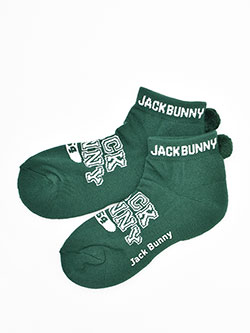 ジャックバニー　26年春夏新作　L字機能アンクル丈梵天ソックス　262-6186102