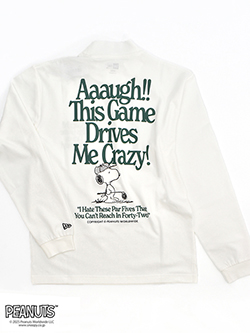 ニューエラ　25年秋冬新作　ミドルネック長袖シャツ　14682719