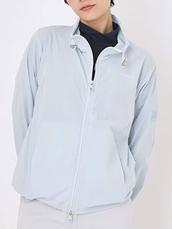 アダバット　26年春夏新作　【撥水】UVナイロンジップブルゾン　119-45200