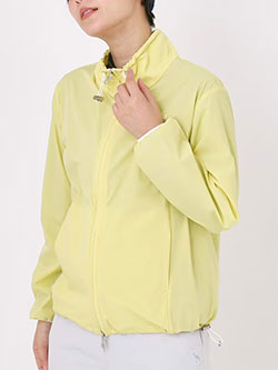 アダバット　26年春夏新作　【撥水】UVナイロンジップブルゾン　119-45200