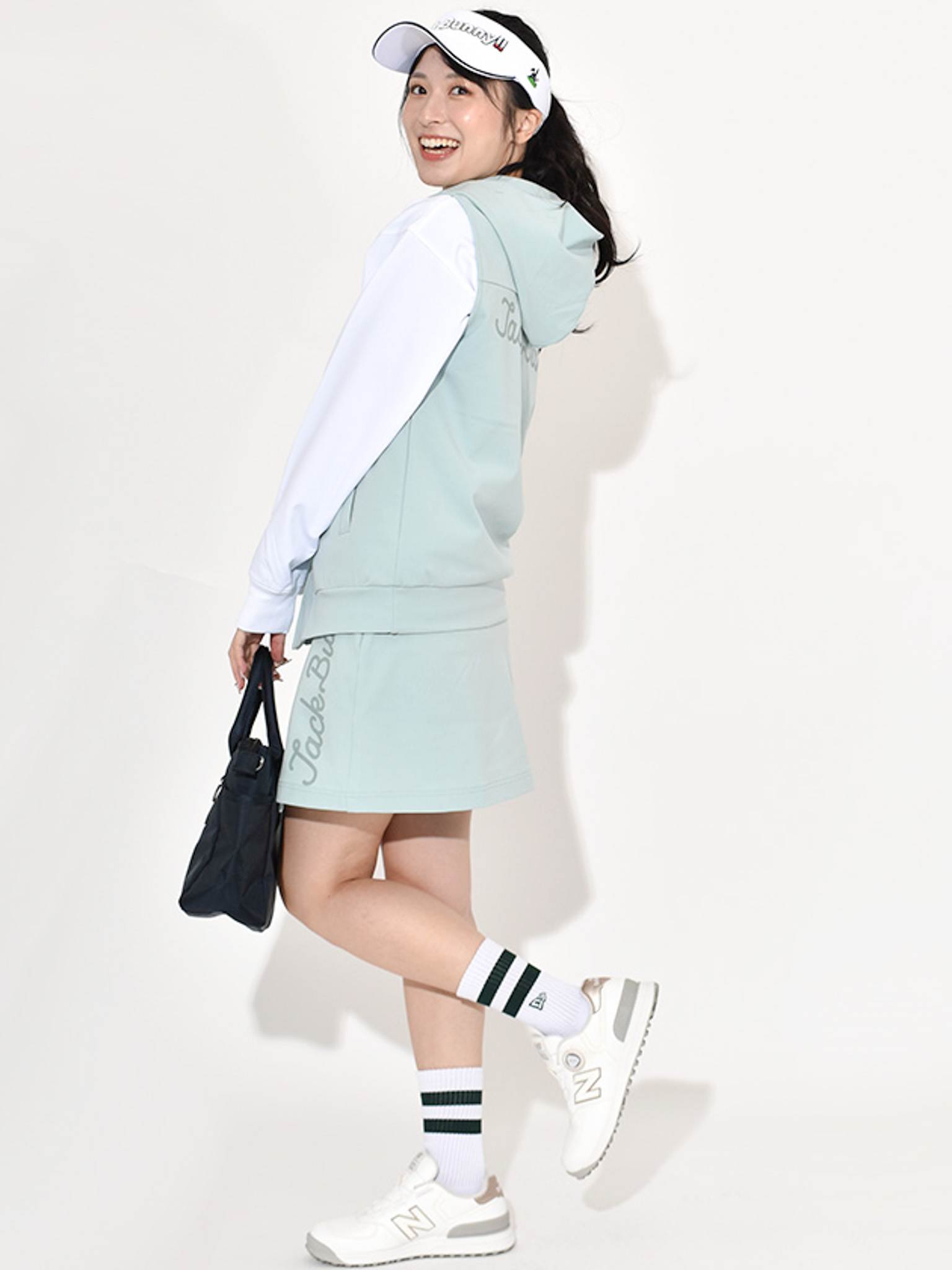 ジャックバニー 26年春夏新作 PEダンボール スカート 263-6134132