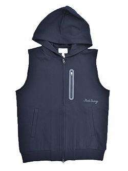 ジャックバニー　26年春夏新作　PEダンボールフーディジップベスト　263-6158126