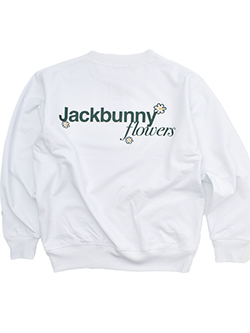 ジャックバニー　26年春夏新作　長袖スウェットクルーネックプルオーバー　263-6162138