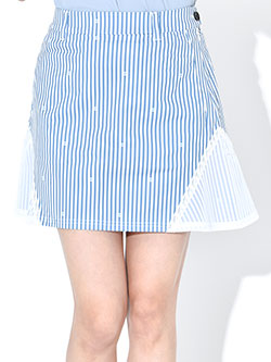 トミーヒルフィガーゴルフ　26年春夏新作　サイドフレアスカート　THLA623