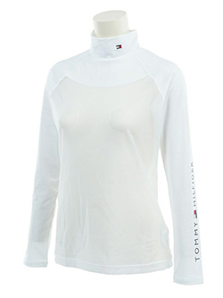 トミーヒルフィガーゴルフ　26年春夏新作　長袖モックネックメッシュインナーシャツ　THLA535