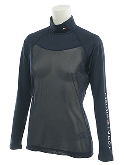 トミーヒルフィガーゴルフ　26年春夏新作　長袖モックネックメッシュインナーシャツ　THLA535