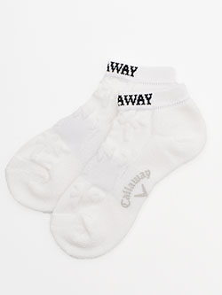 キャロウェイ　26年春夏新作　ヤシの木表パイルアンクルソックス　C26193200