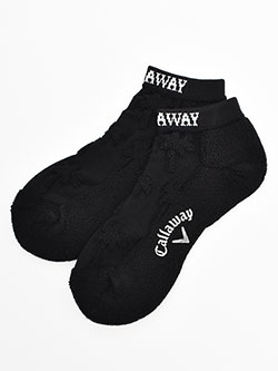 キャロウェイ　26年春夏新作　ヤシの木表パイルアンクルソックス　C26193200