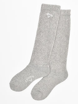 キャロウェイ　26年春夏新作　ミドル丈ルーズソックス　C26193209