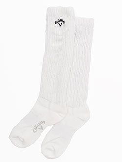 キャロウェイ　26年春夏新作　ミドル丈ルーズソックス　C26193209