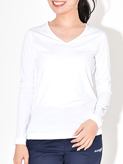 キャロウェイ　26年春夏新作　クールコア天竺Uネックインナーシャツ　C26932201