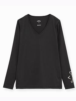 キャロウェイ　26年春夏新作　クールコア天竺Uネックインナーシャツ　C26932201