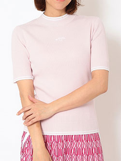 キャロウェイ　26年春夏新作　リブ編みハイネックニットプルオーバー　C26119201