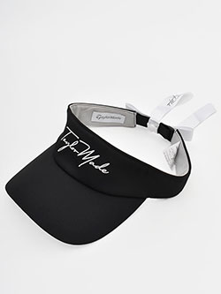 テーラーメイドゴルフ　26年春夏新作　スクリプトロゴ リボンバイザー　TL706