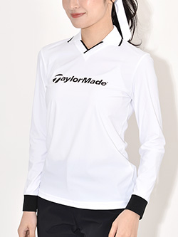 テーラーメイドゴルフ　26年春夏新作　スキッパー長袖ポロ　TL788