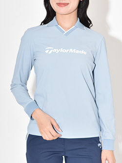 テーラーメイドゴルフ　26年春夏新作　スキッパー長袖ポロ　TL788