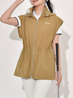 テーラーメイドゴルフ　26年春夏新作　フルジップフーディベスト　TL792