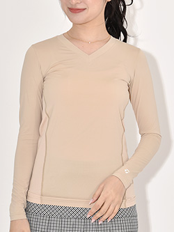 テーラーメイドゴルフ　26年春夏新作　長袖Vネックベースレイヤー　TL804