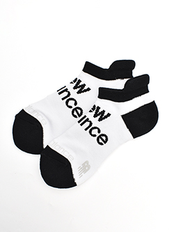 ニューバランスゴルフ　26年春夏新作　定番ツーラインロゴアンクルソックス　012-6986503