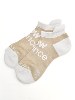 ニューバランスゴルフ　26年春夏新作　定番ツーラインロゴアンクルソックス　012-6986503