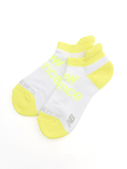 ニューバランスゴルフ　26年春夏新作　定番ツーラインロゴアンクルソックス　012-6986503