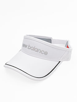 ニューバランスゴルフ　26年春夏新作　定番タフタNBロゴ高周波バイザー　012-6987502