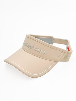 ニューバランスゴルフ　26年春夏新作　定番タフタNBロゴ高周波バイザー　012-6987502