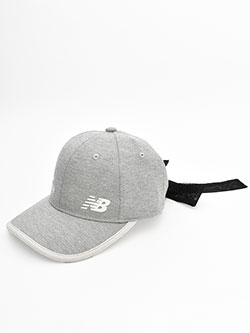 ニューバランスゴルフ　26年春夏新作　ラメジャージーリボンシックスパネルキャップ　012-6187504