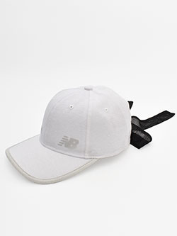 ニューバランスゴルフ　26年春夏新作　ラメジャージーリボンシックスパネルキャップ　012-6187504