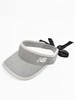 ニューバランスゴルフ　26年春夏新作　ラメジャージーリボンバイザー　012-6187505