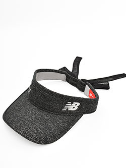 ニューバランスゴルフ　26年春夏新作　ラメジャージーリボンバイザー　012-6187505