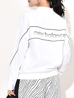 ニューバランスゴルフ　26年春夏新作　ダブルピケスウェットモックネック　012-6162502