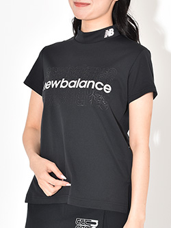 ニューバランスゴルフ　26年春夏新作　半袖モックネックプルオーバー　012-6166501