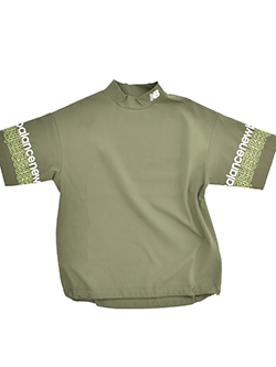 ニューバランスゴルフ　26年春夏新作　ダブルフェイス5分袖モックネック　012-6166509