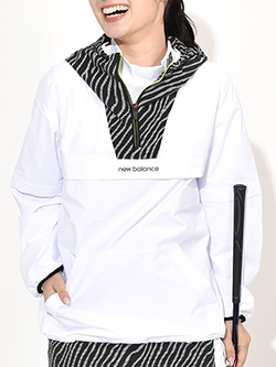 ニューバランスゴルフ　26年春夏新作　2WAYハーフジップフーディ　012-6121501