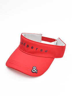 アンパスィ　26年春夏新作　【定番】ポリエステルツイルサンバイザー(ユニセックス)　AUA8706