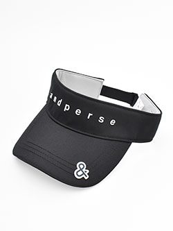 アンパスィ　26年春夏新作　【定番】ポリエステルツイルサンバイザー(ユニセックス)　AUA8706