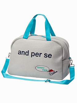 アンパスィ　26年春夏新作　【定番】ボストンバッグ　AFS7216