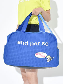 アンパスィ　26年春夏新作　【定番】ボストンバッグ　AFS7216