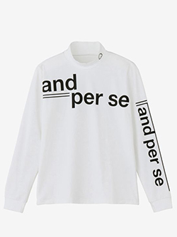 アンパスィ　26年春夏新作　リファインドライ長袖ハイネックシャツ　AFS9206V5