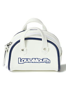 ラウドマウス　26年春夏新作　ボールポーチ(ネイビー・オフホワイト)　866912